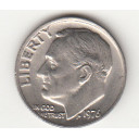 1976 - 10 Cents (Dime) Rame-nickel Dollaro Stati Uniti Roosevelt  Dime FDC